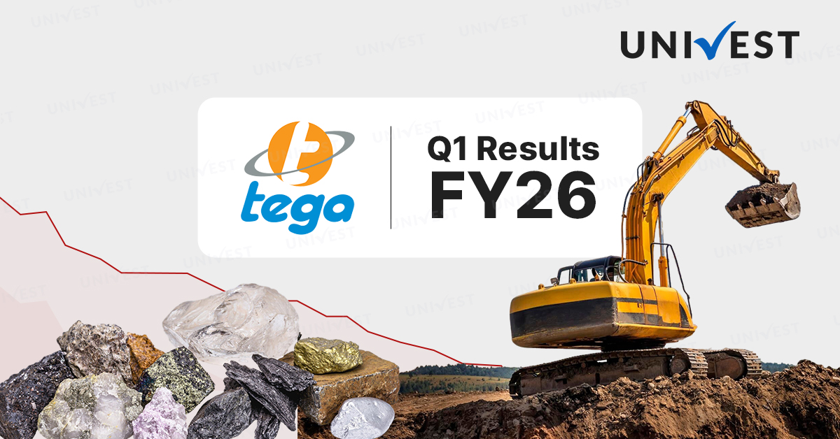 Tegav Tega Industries Q1 Results FY26: PAT Falls 3.83% to ₹35.34 Cr.