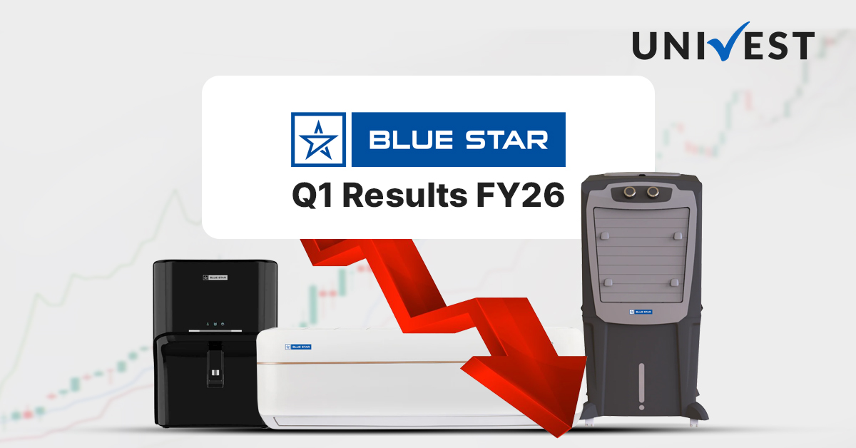 Blue Star Q1 Results FY26: PAT Down 28.36% to ₹120.96 Cr.
