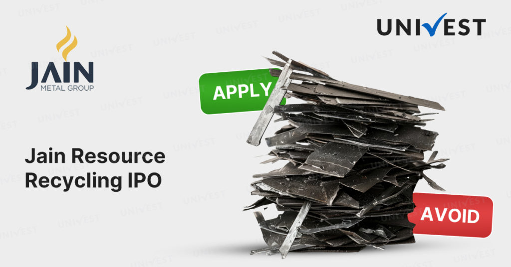 Jain Resource Recycling IPO