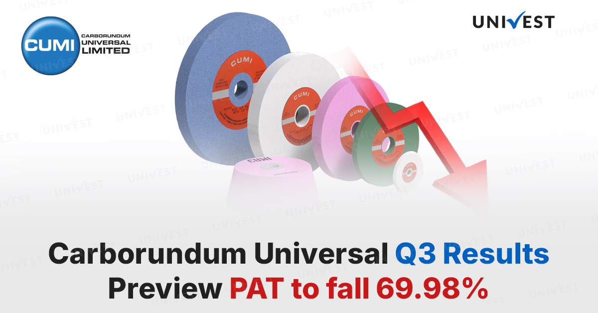 Carborundum Universal Q3 Results FY26 Preview: PAT to fall 69.98%