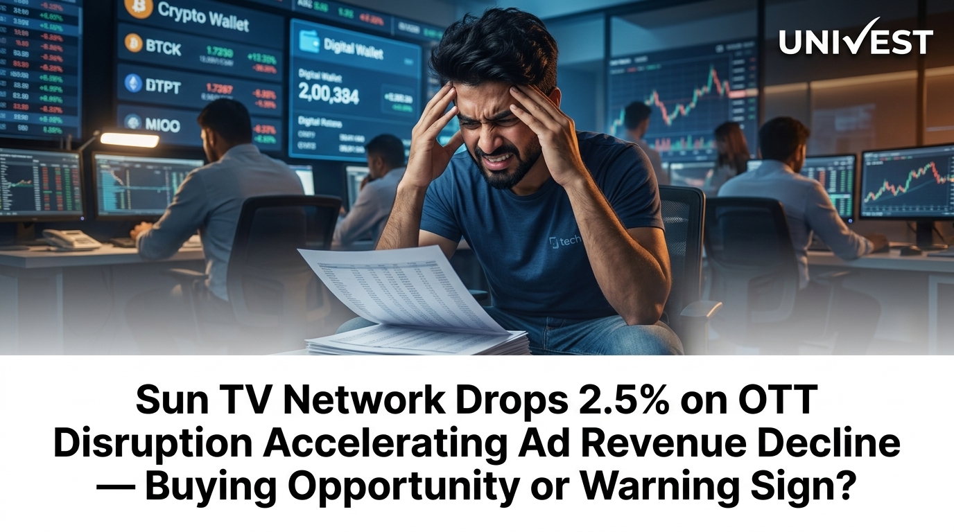 Sun TV Network Drops 2.5% on OTT Disruption Accelerating Ad Revenue ...