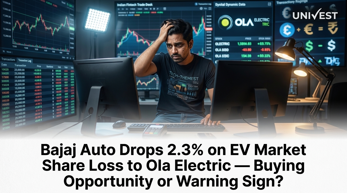Bajaj Auto Drops 2.3% on EV Market Share Loss to Ola Electric — Buying ...