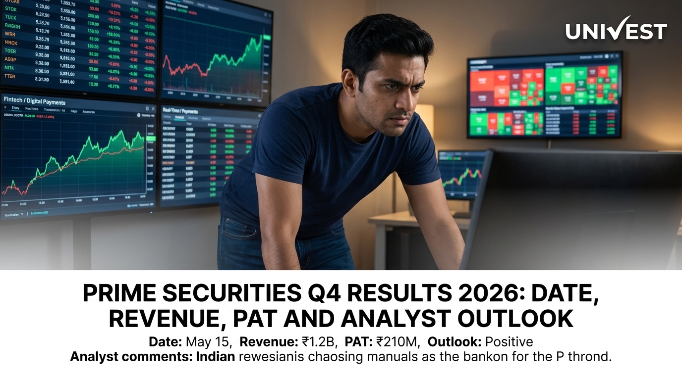 Prime Securities Q4 Results 2026: Date, Revenue, PAT and Analyst Outlook