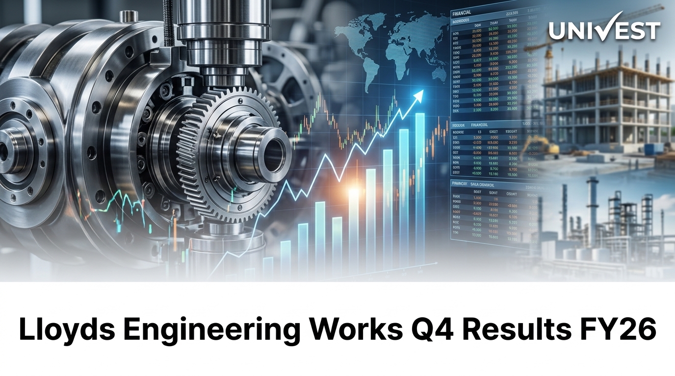Pat Rynn Engineering Lloyds Engineering Works Q4 Results FY26 PAT Rs 47 Crore Pressure ...
