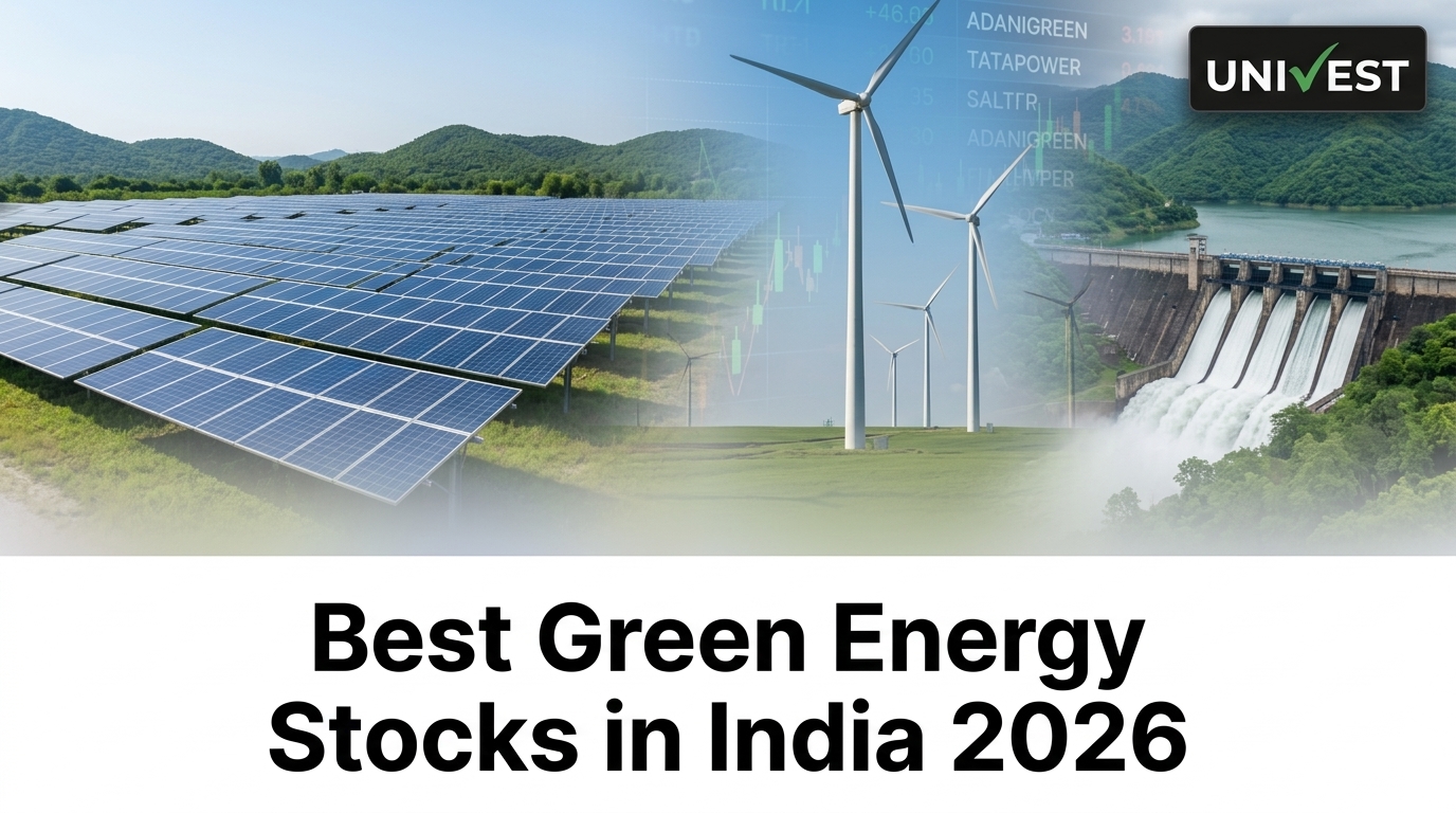 Best Green Energy Stocks in India 2026 | Adani Green NTPC Tata Power ...