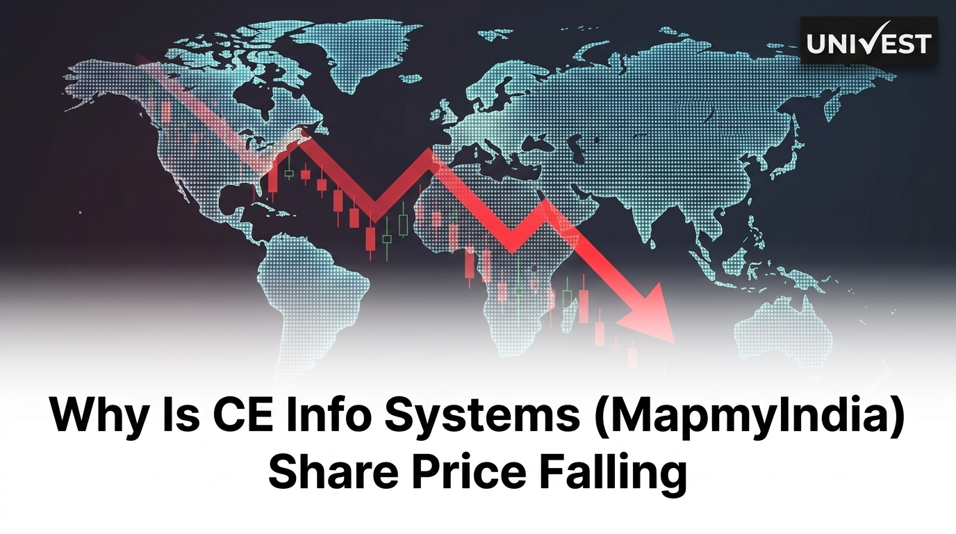 Why Is CE Info Systems (MapmyIndia) Share Price Falling