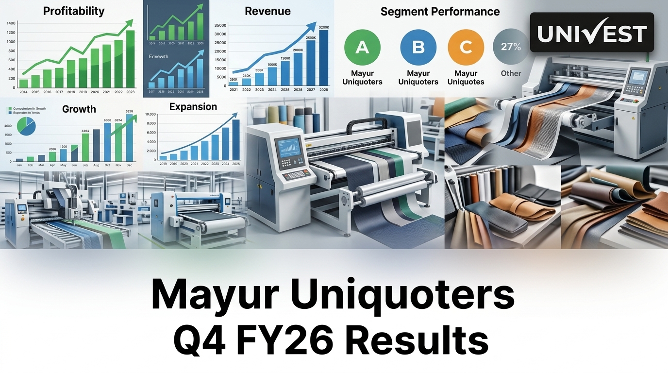 Mayur U Mayur Uniquoters Q4 FY26: PAT Rs 59 Cr