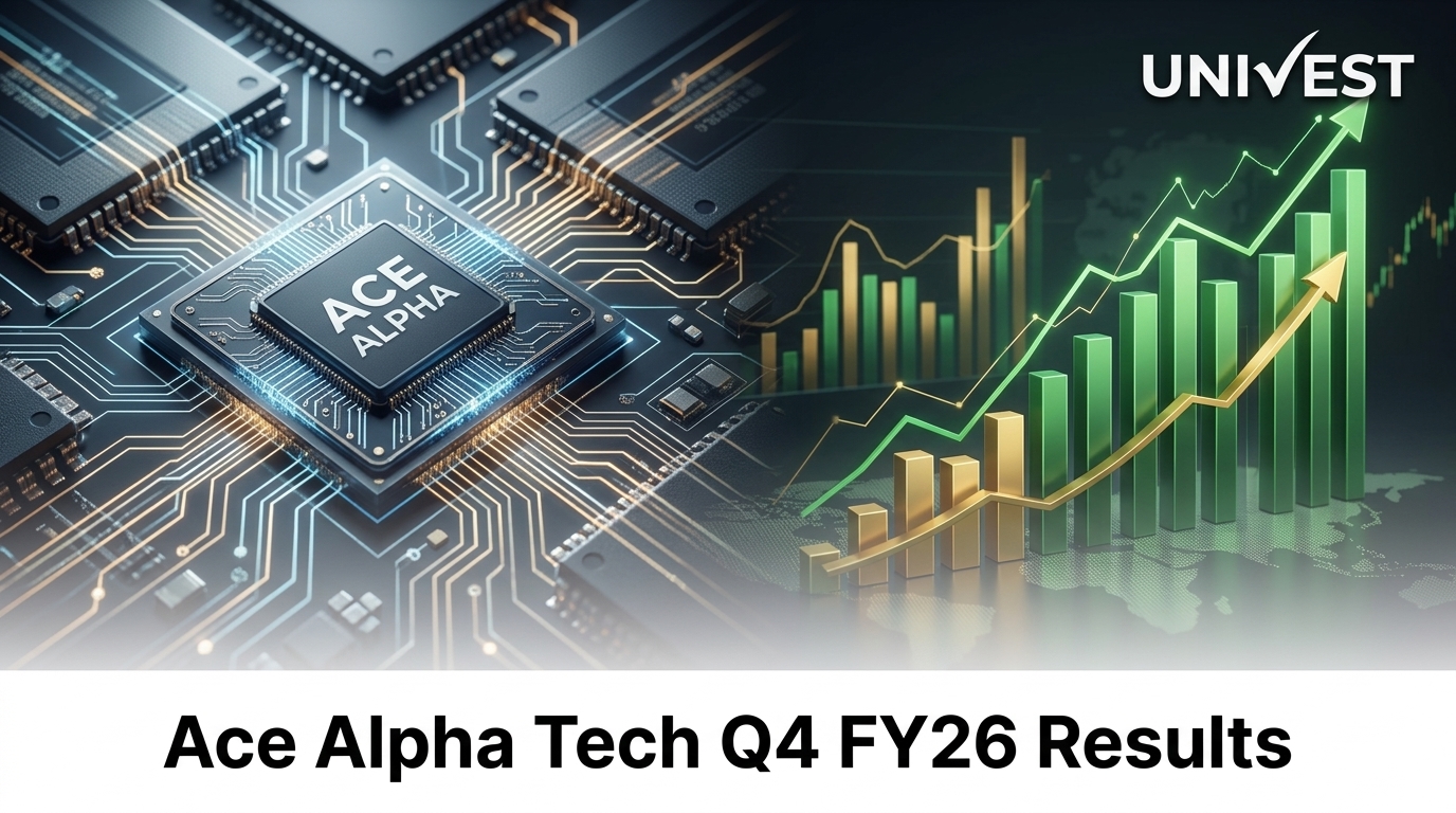 Ace Alpha Tech Q4 FY26: PAT Rs 2.35 Cr